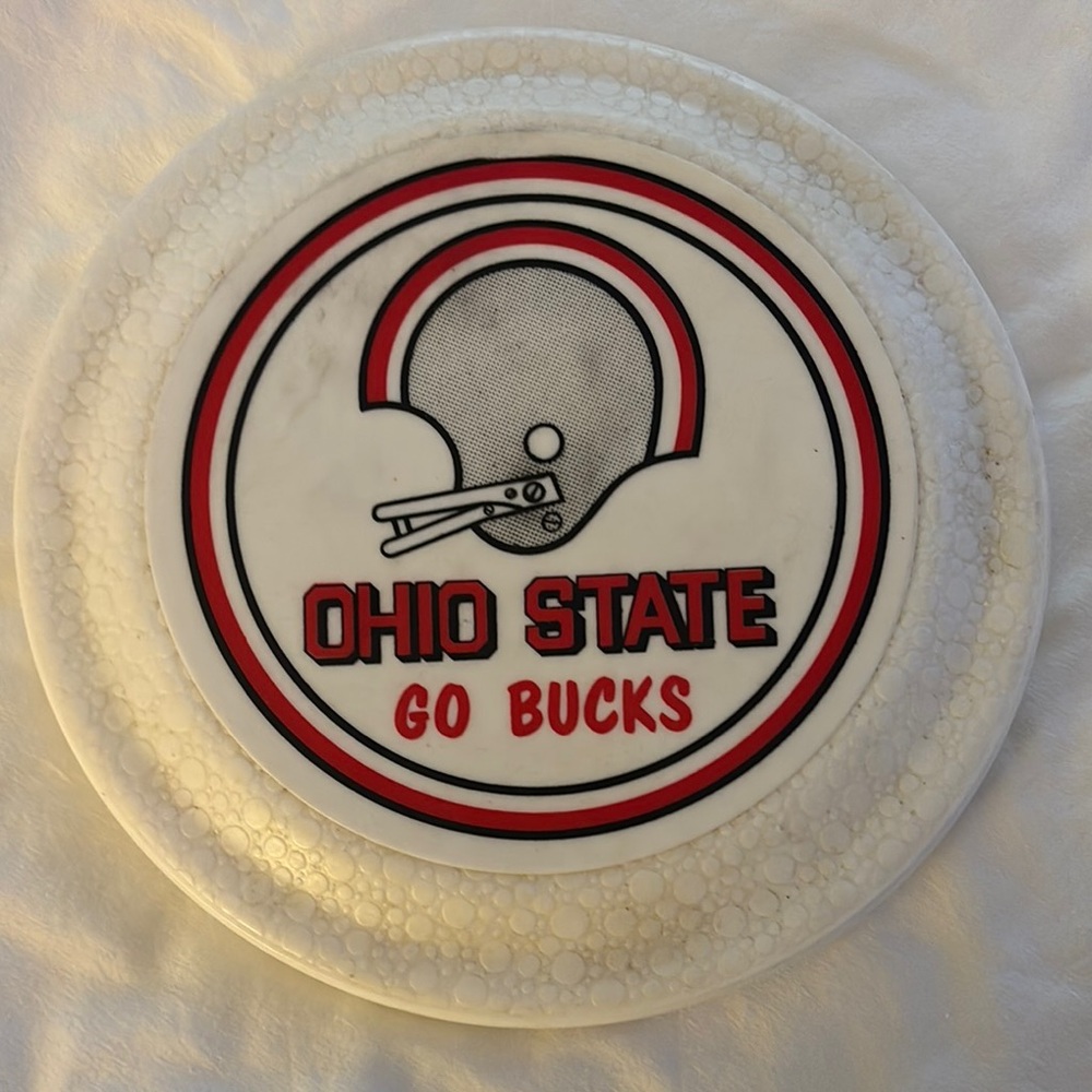Vintage The Ohio State University Buckeyes Frisbee Disc